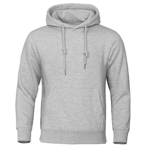 Casual Hoodie plain voor de herfst en winter