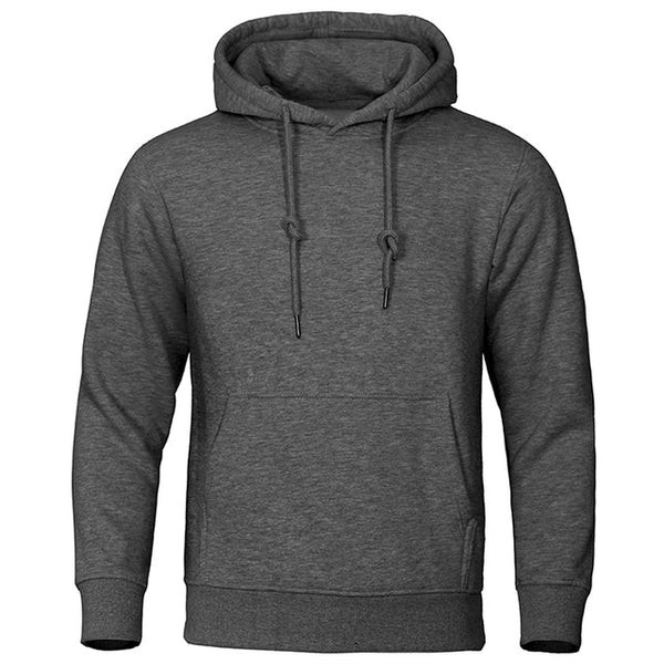 Casual Hoodie plain voor de herfst en winter