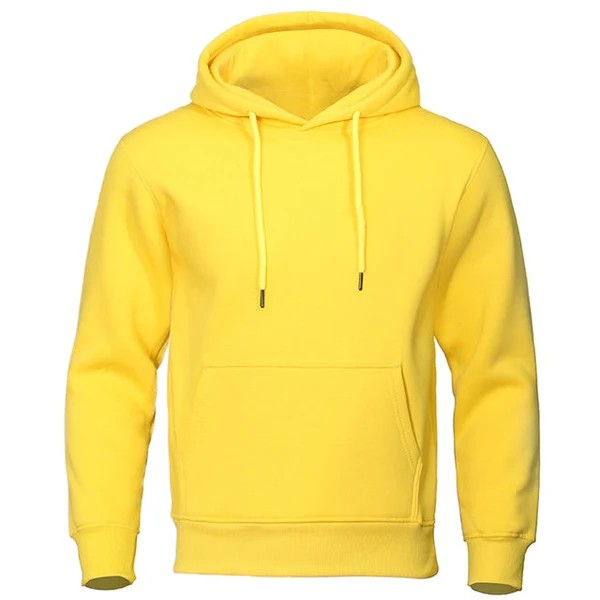 Casual Hoodie plain voor de herfst en winter