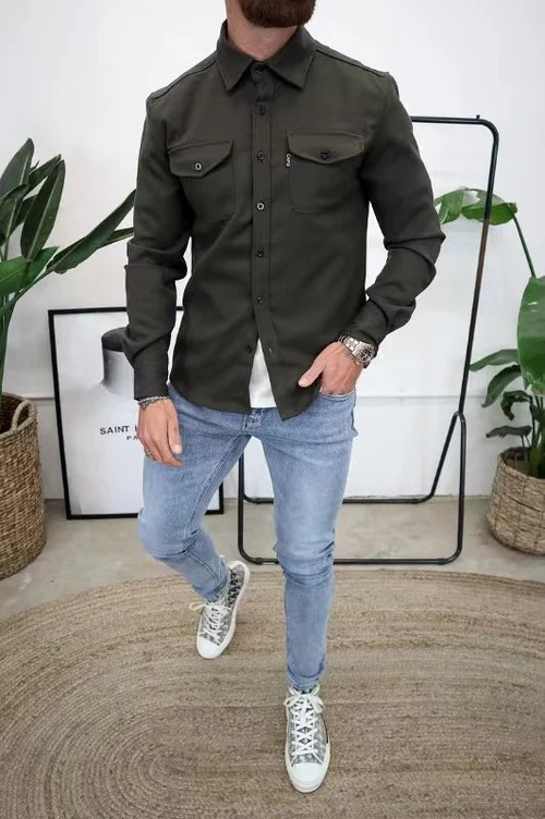 Stijlvol Overshirt casual voor herfst