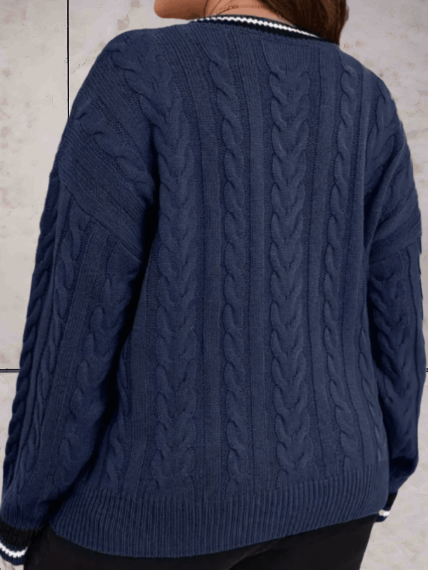 Bambee - Plus Size Sweater DONE - Sky-Sense