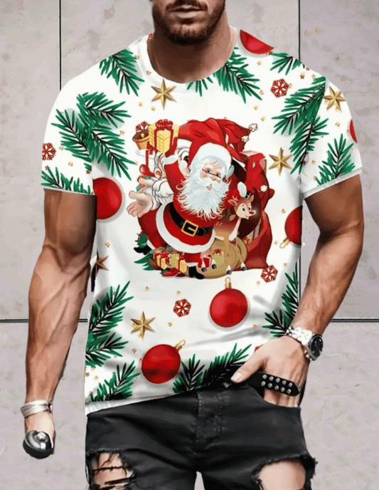 Josh - T-Shirt men Christmas - Sky-Sense