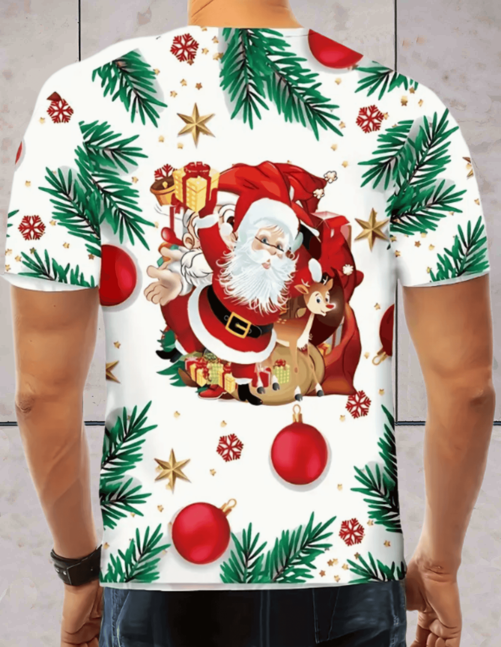Josh - T-Shirt men Christmas - Sky-Sense