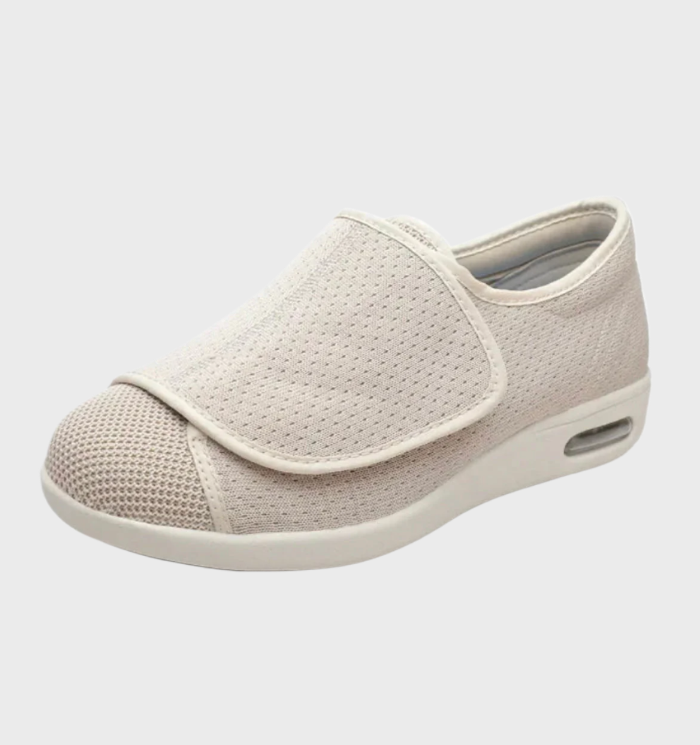 Genie - gemakkelijk te dragen, antislip, extra brede orthopedische sneakers voor dames