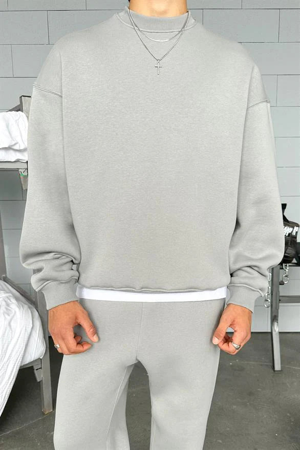 Oversized sweater voor heren