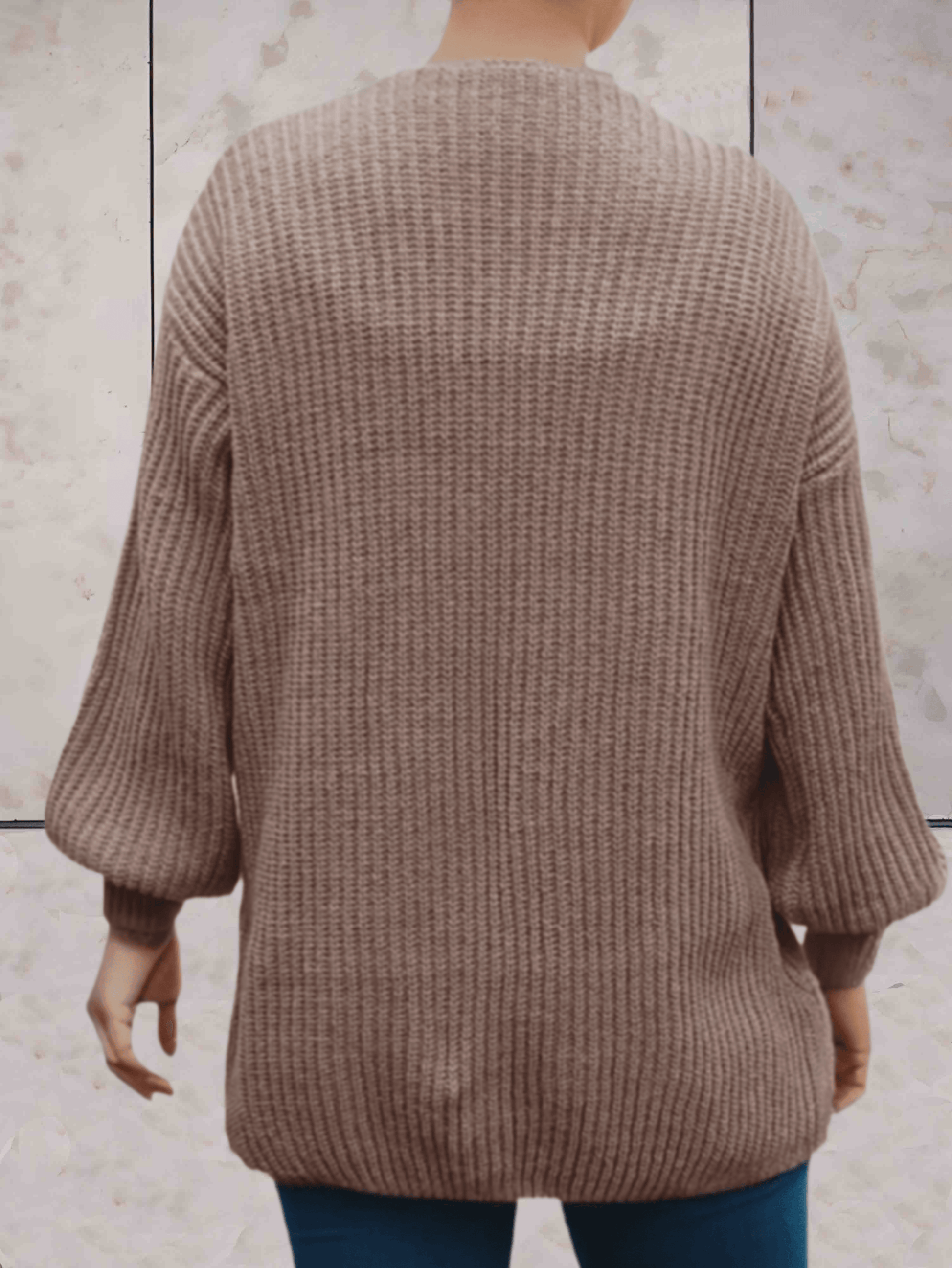 Naomi - Plus Size Sweater DONE - Sky-Sense
