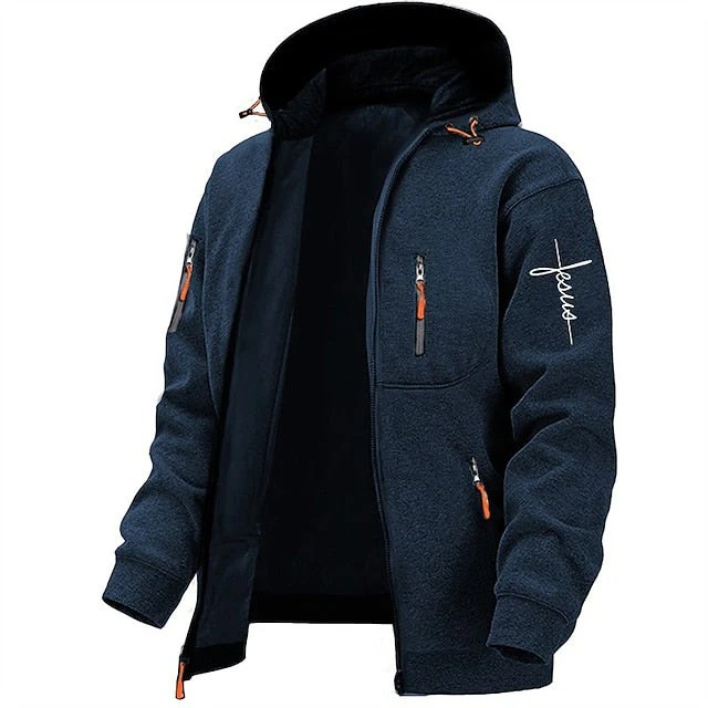 Warme stoere hoodie voor mannen herfst en winter