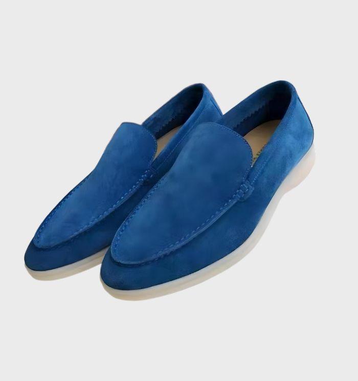 Levy - Super stijlvolle zachte en comfortabele leren loafers suede mannen - Sky-Sense