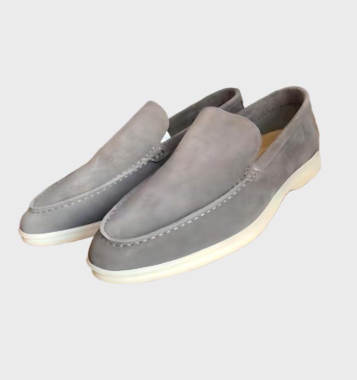 Levy - Super stijlvolle en comfortabele leren loafers suede voor mannen - Sky-Sense