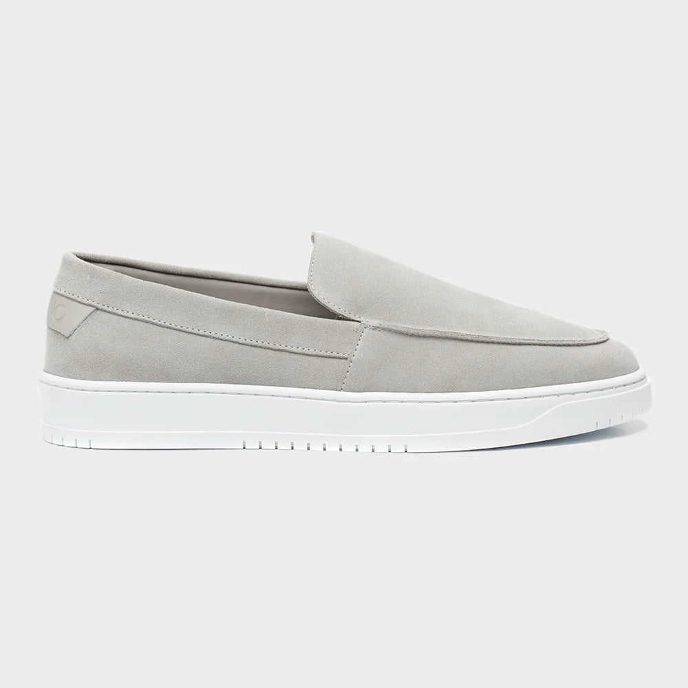 Oyster Grey loafers voor mannen