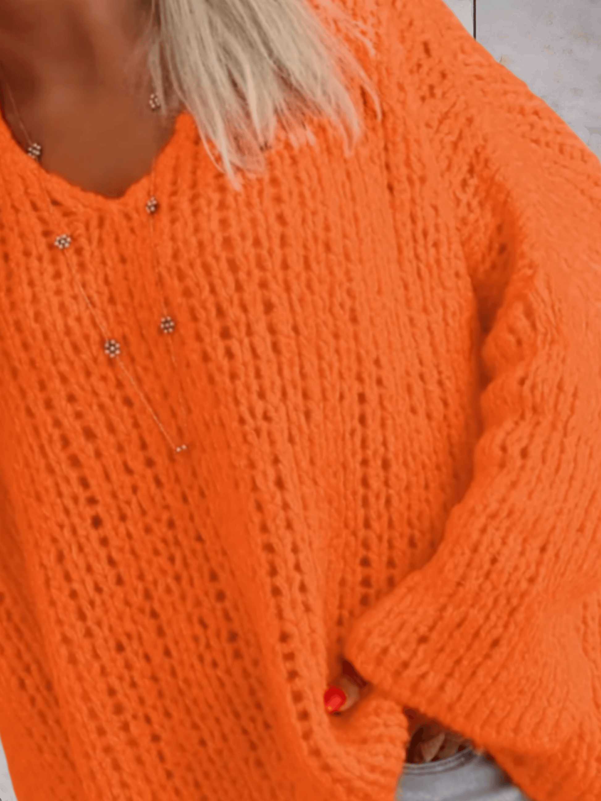 Josephine - Plus Size Sweater DONE - Sky-Sense