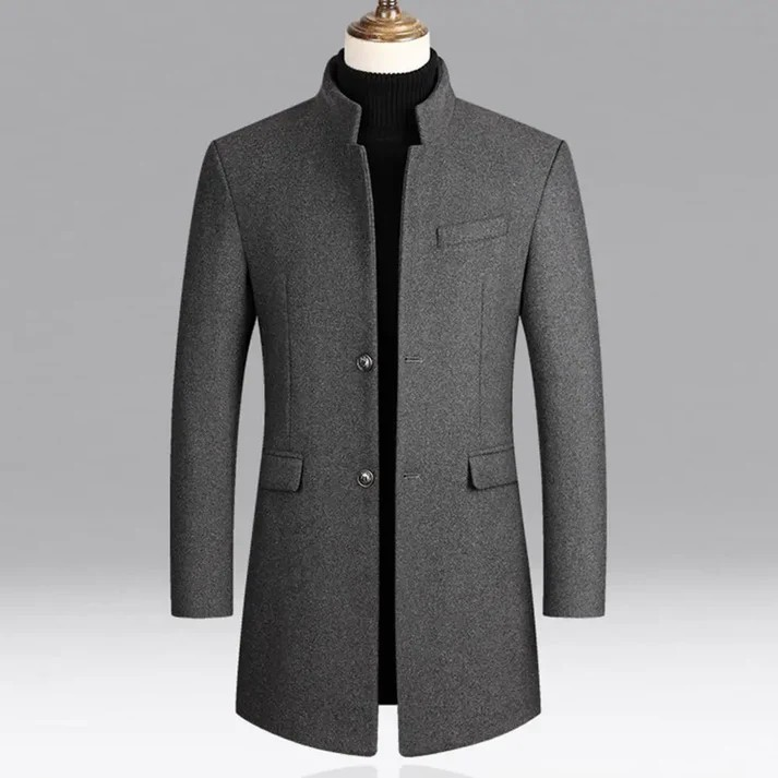 Elegante trenchcoat voor Man herfst en winter