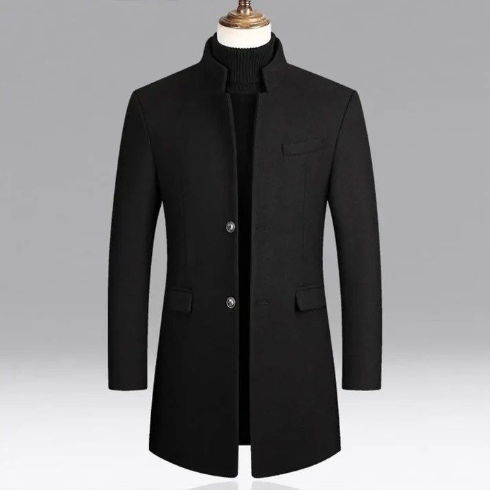 Elegante trenchcoat voor Man herfst en winter